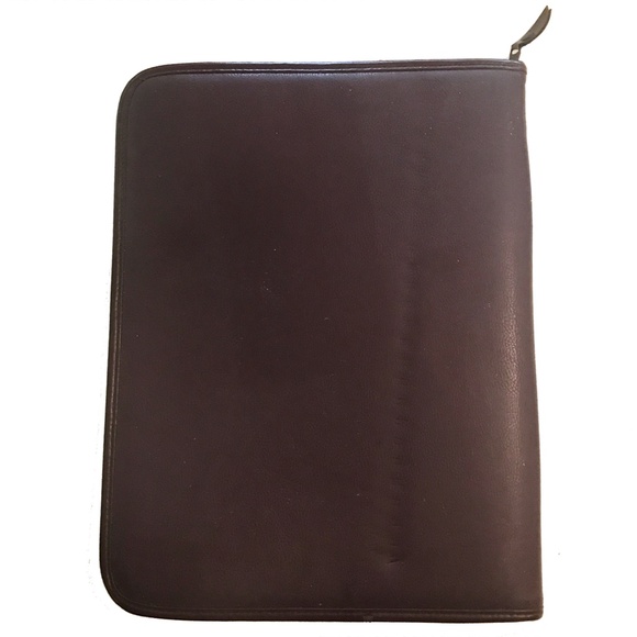 NWOT Leather Portfolio /.Notebook Case - Picture 2 of 4